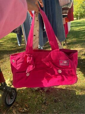 Volcom Hot Pink Tote Bag